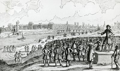 Expoente de Fronde exorta parisienses a revoltarem-se contra o Cardeal Mazarin de French School