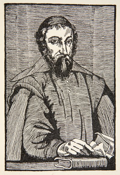 Fabri de Peiresc, cópia de Boris Mestchersky (d.1957) Ilustração da História da Nação Francaise, Sciences, Volumes I & II, de Gabriel Hanotaux (1853-1944), 1924 de French School