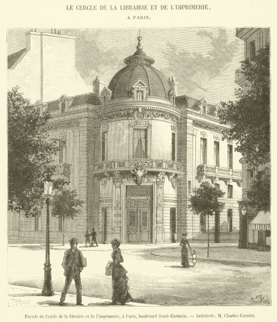 Fachada do Cercle de la librairie et de l