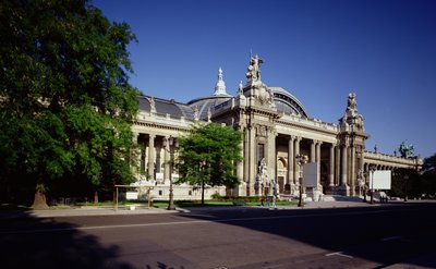 Fachada do Grand Palais, construída por Henri Deglane (1855-1931), Albert Louvet (1860-1936) e Albert Thomas (1847-1907), 1897-1900 de French School