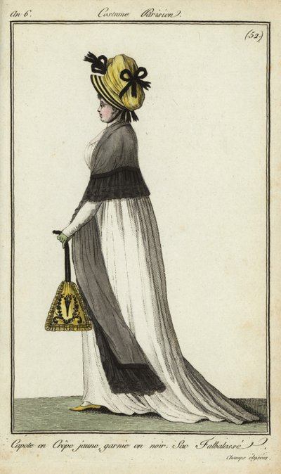 A mulher da moda nos Campos Elísios de French School