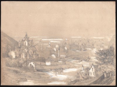 Fecamp, França. (desenho de French School