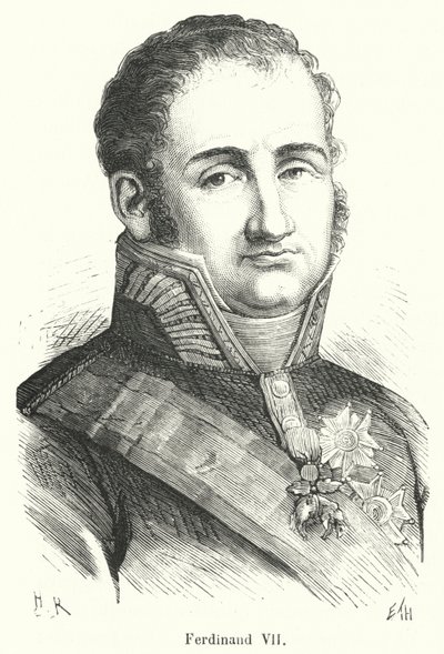 Fernão VII (gravura) de French School