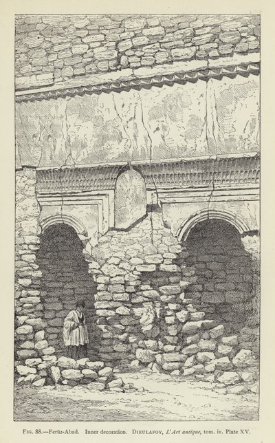 Feruz-Abad, Decoração interior de French School