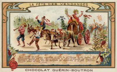 Festival da Colheita da Uva (chromolitho) de French School
