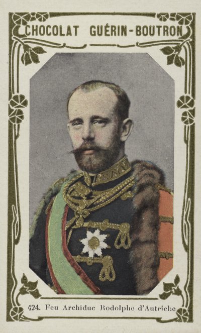 Fogo Arquiduque Rudolph da Áustria (foto colorida) de French School