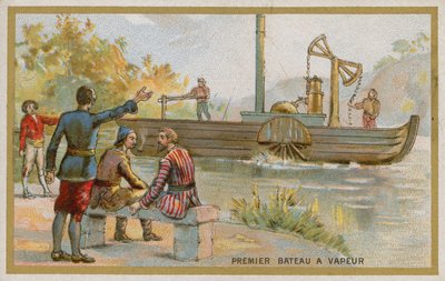 Primeiro barco a vapor de French School