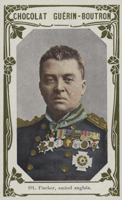 Fischer, almirante inglês (foto colorida) de French School