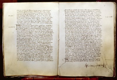 Fólio 108 do Julgamento da Recaída de Joana d&39;Arc, 28 de maio de 1431 de French School
