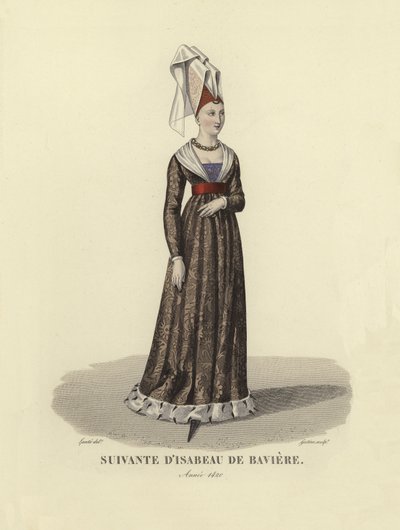 Seguidor de Isabeau da Baviera de French School