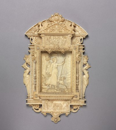 Framed Relief of Diana the Huntress, c.1850 de French School