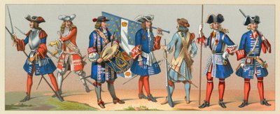 França XVII-XVIIIth Cent Costume de French School