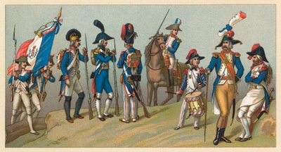 Traje do centavo XVIII França de French School