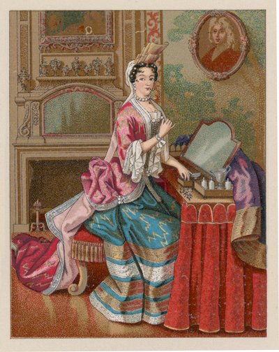 França XVIIth Cent Costume de French School