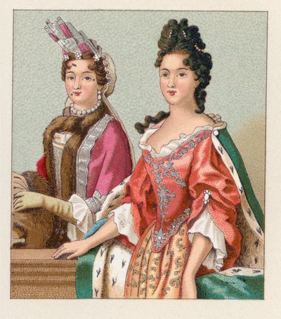França XVIIth Cent Costume de French School