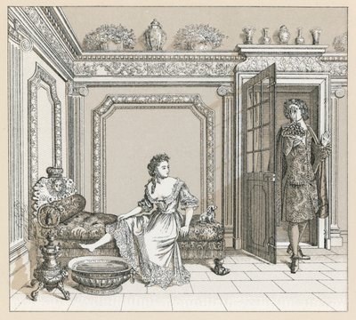 França XVIIth Cent Costume de French School