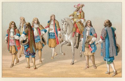 França XVIIth Cent Costume de French School