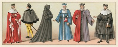 France XVIth Cent Costume de French School