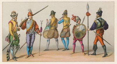 France XVIth Cent Costume de French School