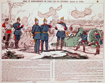 Guerra Franco-Prussiana: O Cerco e o Bombardeamento de Paris de French School