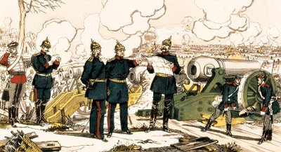 Guerra Franco-Prussiana: O Cerco e o Bombardeamento de Paris de French School