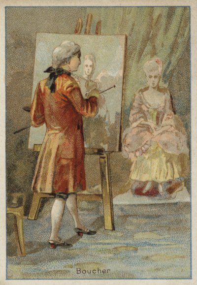 François Boucher, pintor francês de French School