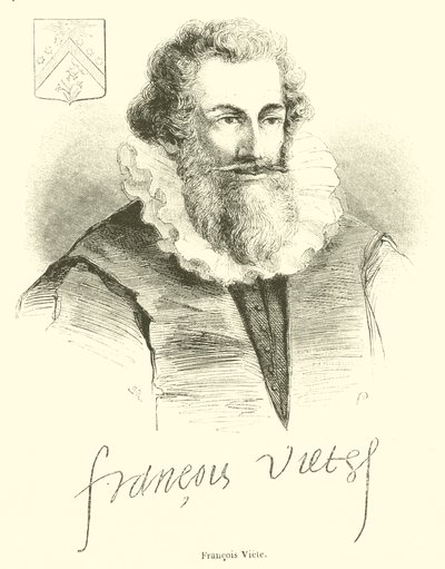François Viete (gravura) de French School
