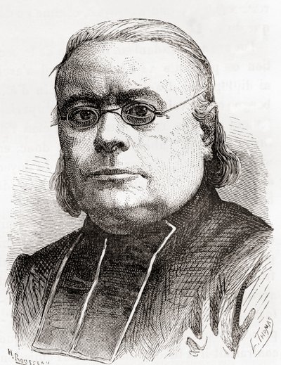 François-Napoléon-Marie Moigno, de Les Merveilles de la Science, publicado por volta de 1870 (gravura) de French School