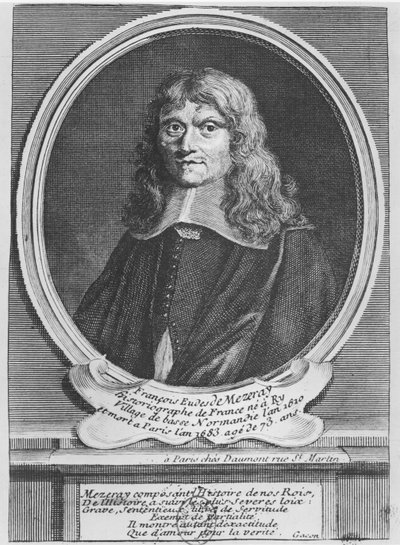 François Eudes de Mézeray (gravura) de French School