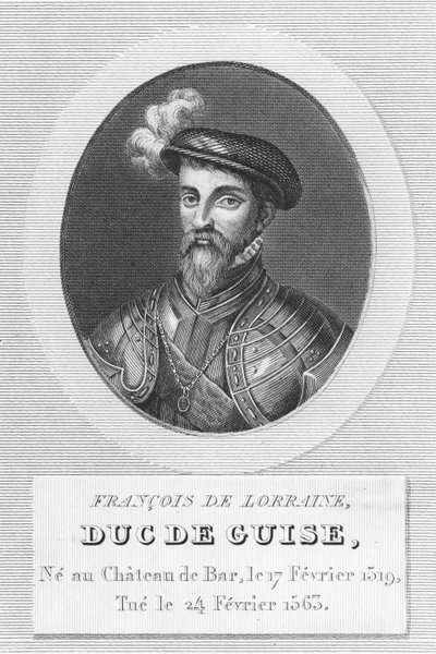 François de Lorraine, Duque de Guise (gravura) de French School