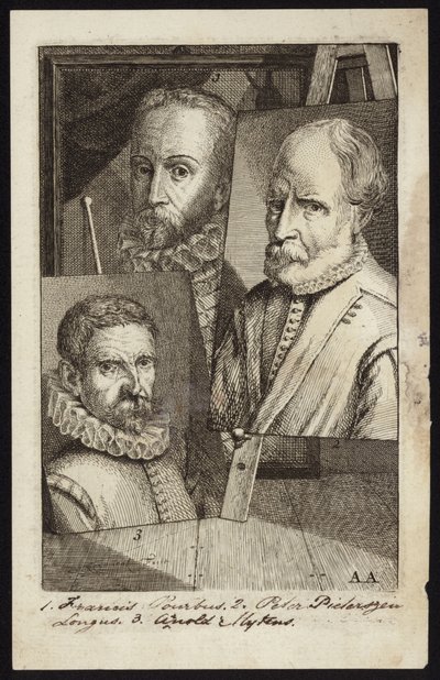 Frans Pourbus, Pieter Pieterszen e Arnold Mytens de French School