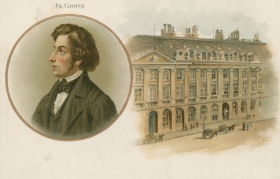 Frederic Chopin, polonês, compositor e virtuoso pianista de French School
