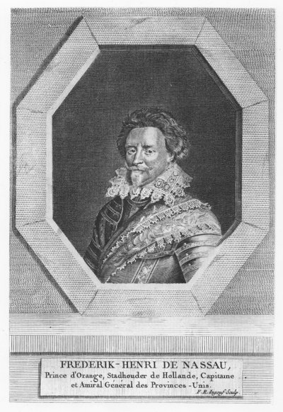 Frederick Henry, Príncipe de Orange-Nassau (gravura) de French School
