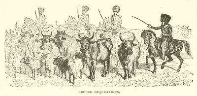 Requisições francesas (gravura) de French School