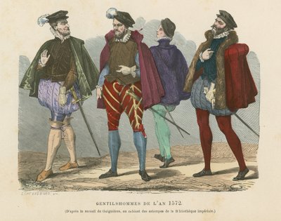 Senhores franceses, 1572 de French School