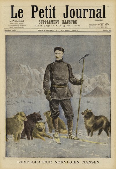 Fridtjof Nansen, explorador norueguês de French School