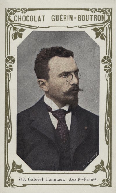 Gabriel Hanotaux, Academie-Francaise (foto colorida) de French School