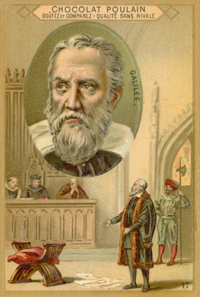 Galileo Galilei, físico italiano, matemático e astrônomo de French School