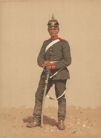 Dragão da Guarda, Regt, Wachtanzug de French School