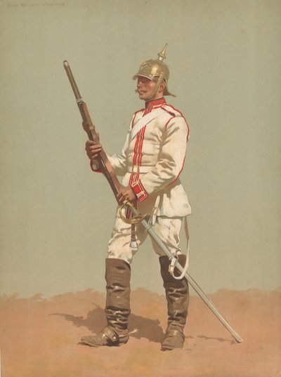 Garde Kuirassir em Feldrustung de French School