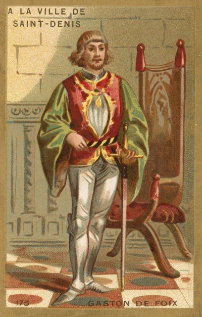 Gaston de Foix, duque de Nemours, soldado francês de French School