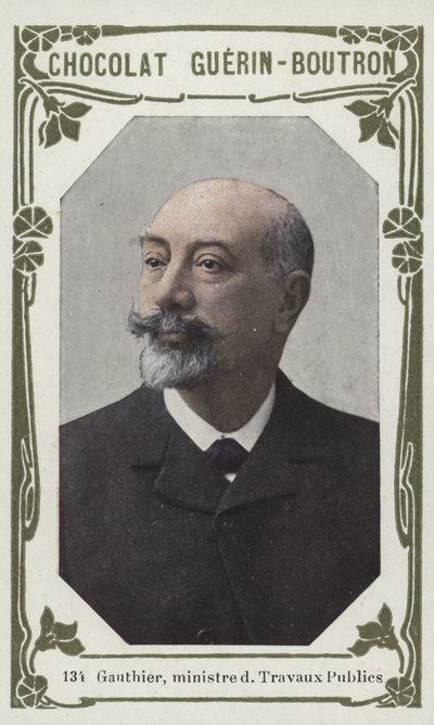 Gauthier, Ministro das Obras Públicas (foto colorida) de French School