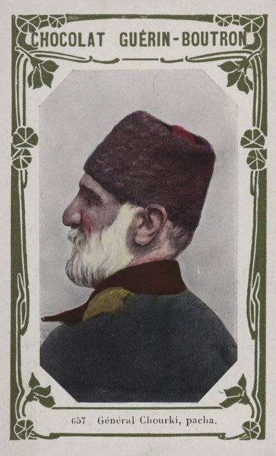 General Chourki, pacha (foto colorida) de French School