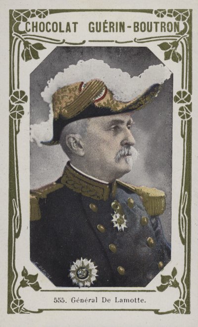 General De Lamotte (foto colorida) de French School