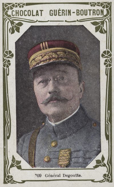 General Degoutte (foto colorida) de French School