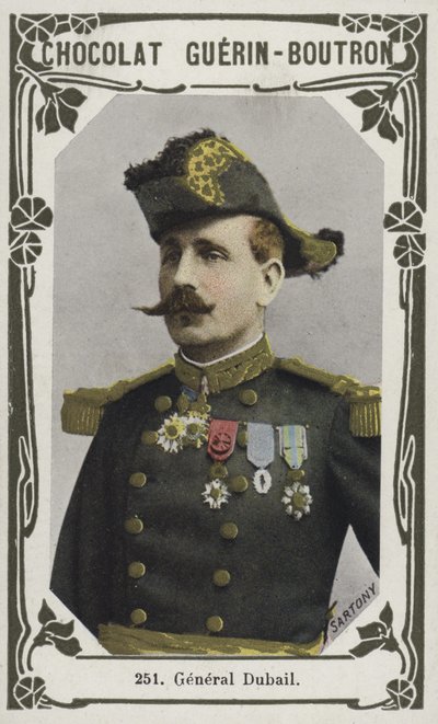 General Dubail (foto colorida) de French School