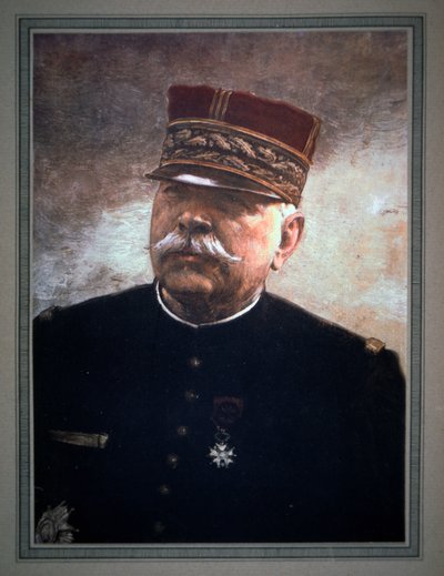 General Joseph Joffre (cor litho) de French School