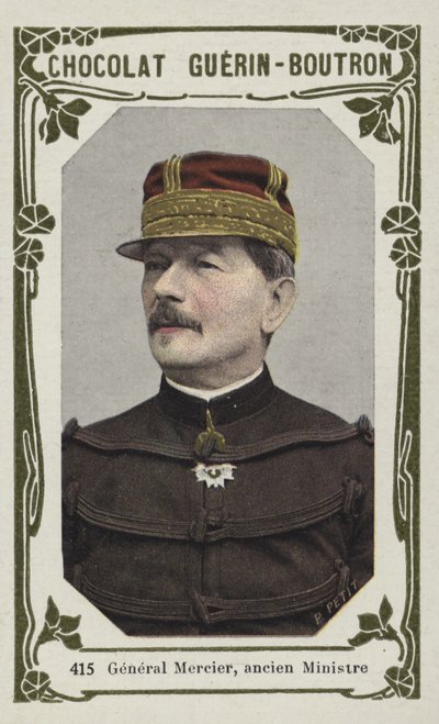 General Mercier, ex-ministro (foto colorida) de French School
