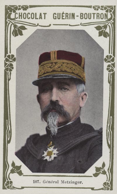 General Metzinger (foto colorida) de French School