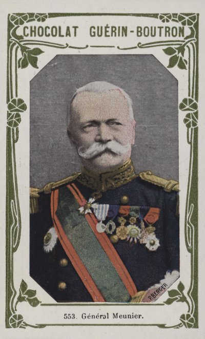 General Meunier (foto colorida) de French School